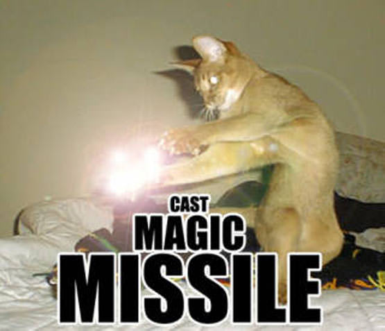 Cat Magic Missle